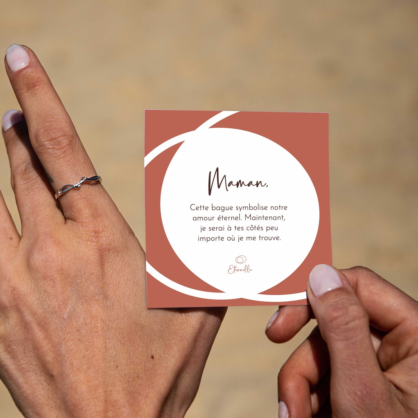 Bague Harmonie - Bague Ajustable - Maman