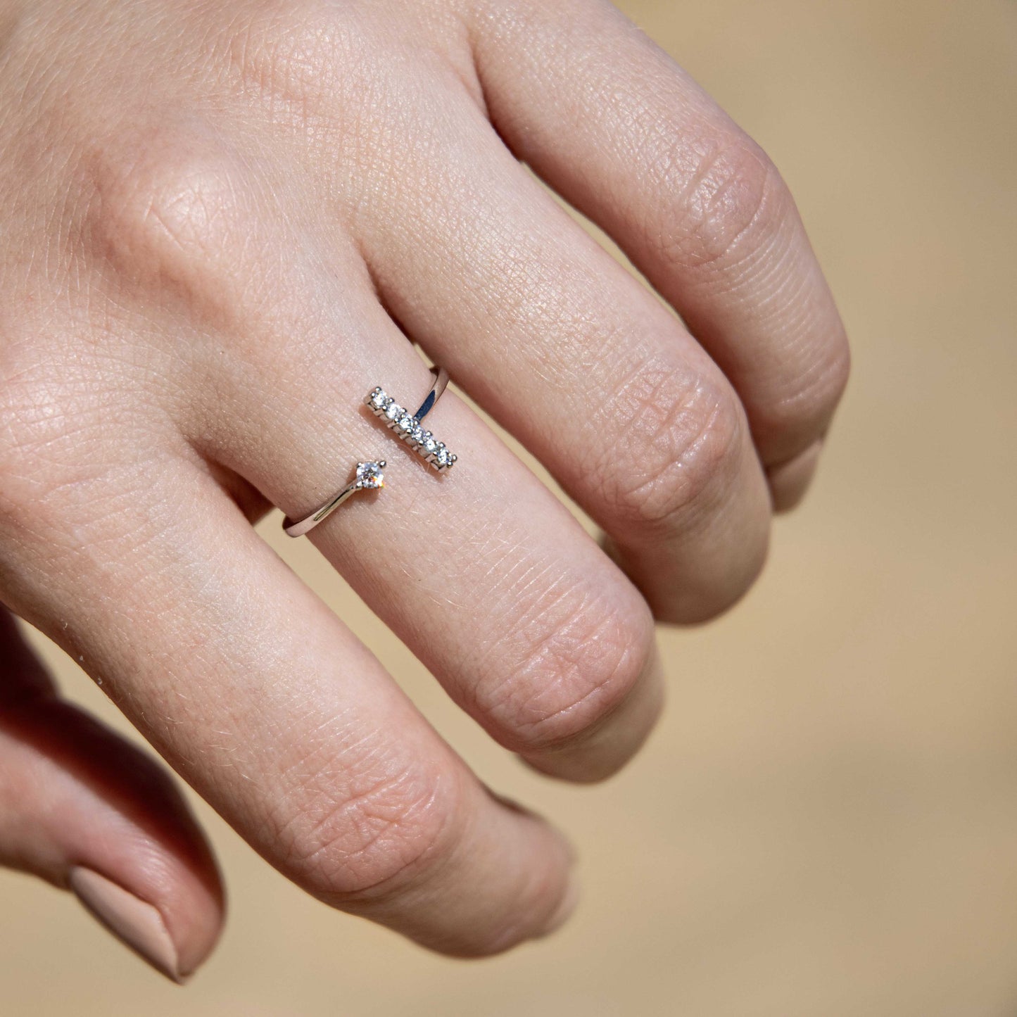 Bague Éternelle - Bague ajustable - Ma fille