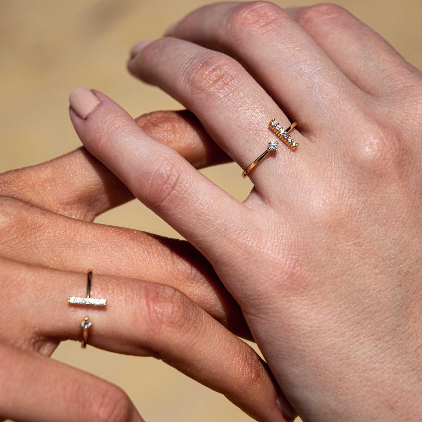 Bague Éternelle - Bague ajustable - Ma fille