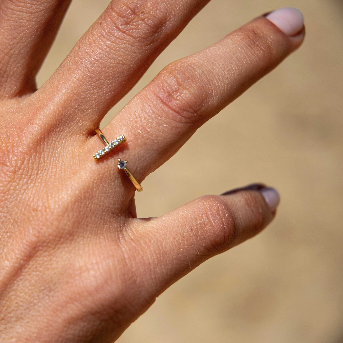 Bague Éternelle - Bague ajustable - Ma fille