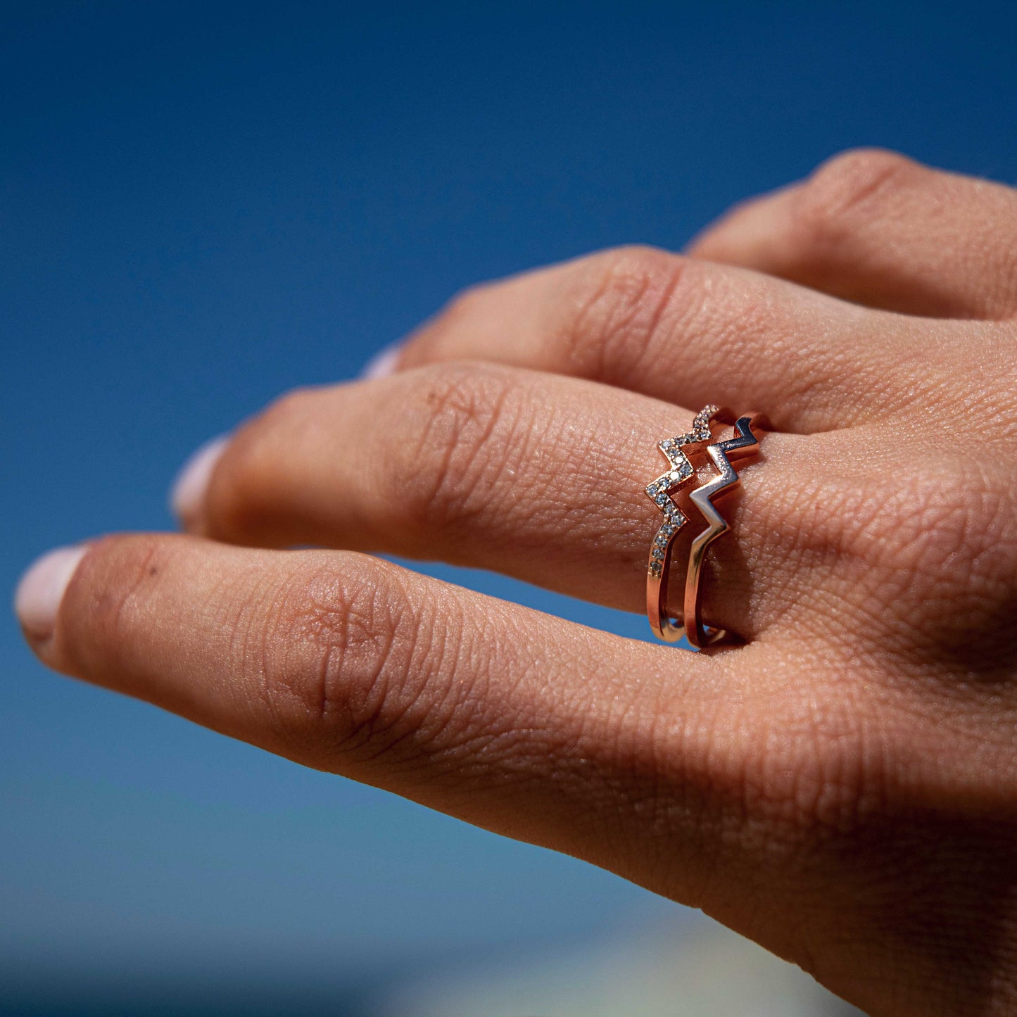 Bague Horizon - Bague ajustable - Ma fille