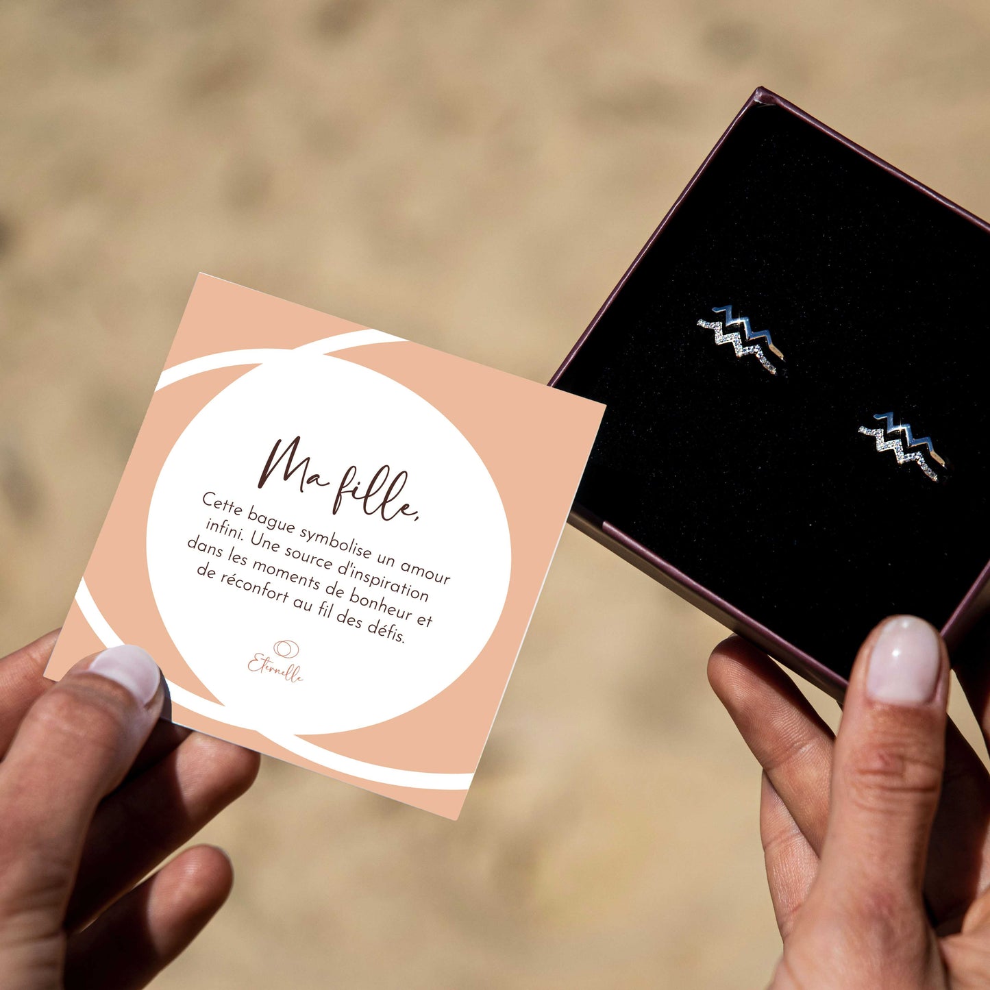 Bague Horizon - Bague ajustable - Ma fille