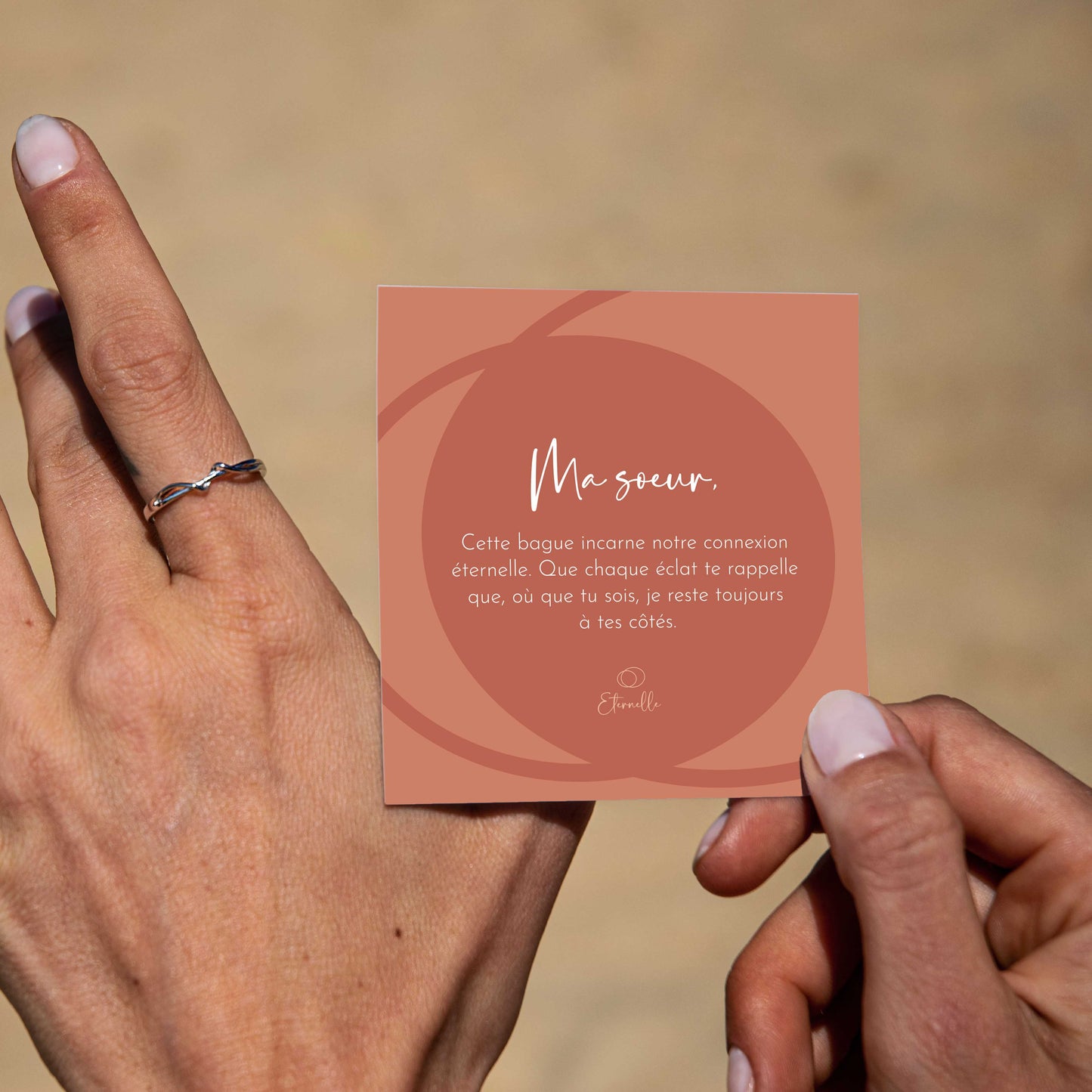 Bague Harmonie - Bague Ajustable - Ma soeur